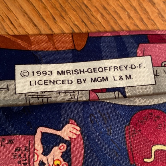 Vintage Pink Panther Tie 1993 Licenced by MGM - Picture 2 of 9